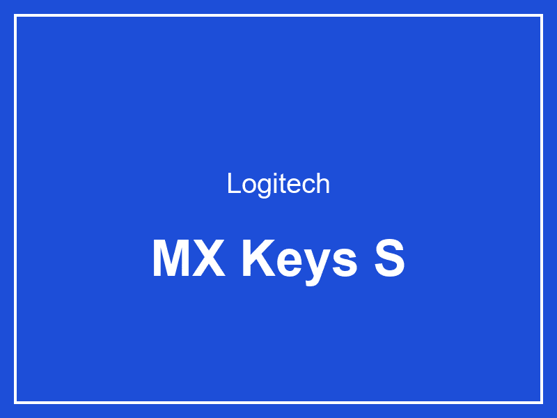 Logitech MX Keys S